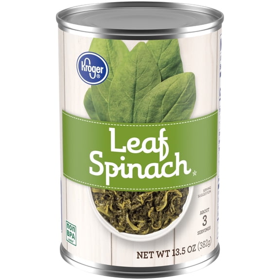 Kroger Leaf Spinach 13.5 oz - Pack of 1
