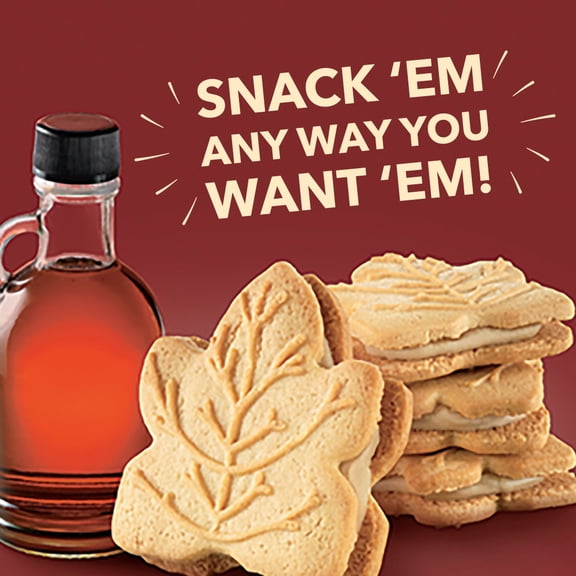 Kroger Maple Creme Sandwich Cookies 12.3 oz - Pack of 1