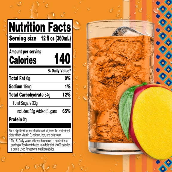 Kroger Mercado Tangy Mango Soda 2 liter - Pack of 1