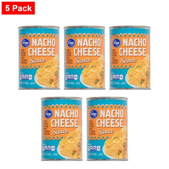 Kroger Nacho Cheese Sauce 15 oz - 5 Pack
