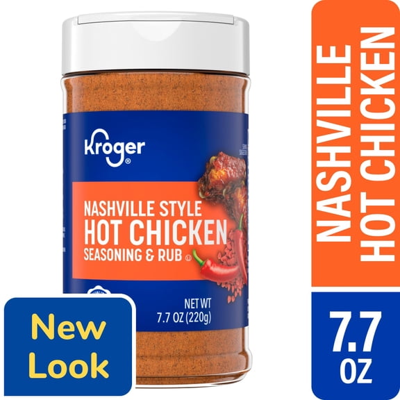 Kroger Nashville Hot Chicken Style Seasoning 7.7 oz - Pack of 1
