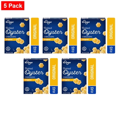 Kroger Original Oyster Crackers 12 oz - 5 Pack