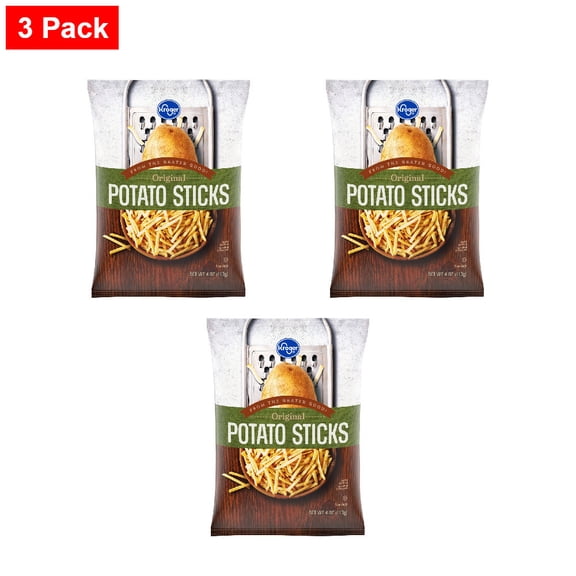 Kroger Original Potato Sticks 4 oz - 3 Pack