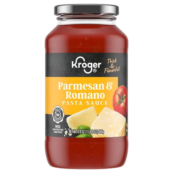 Kroger Parmesan & Romano Pasta Sauce 24 oz - Pack of 1