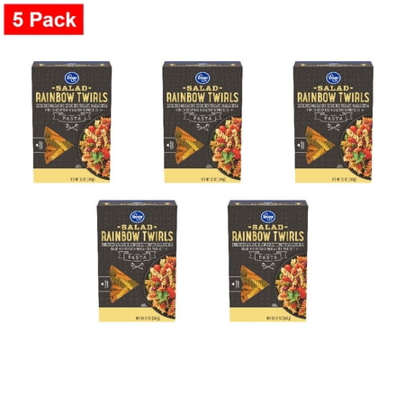 Kroger Salad Rainbow Twirls Pasta 12 oz - 5 Pack