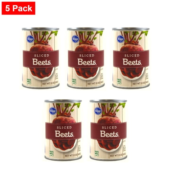 Kroger Sliced Beets 15 oz - 5 Pack