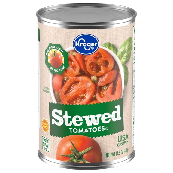 Kroger Stewed Tomatoes 14.5 oz - Pack of 1