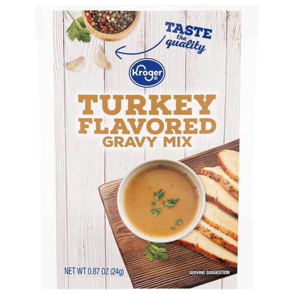 Kroger Turkey Flavored Gravy Mix 0.87 oz - Pack of 1