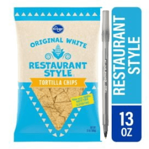 Kroger White Corn Restaurant Style Tortilla Chips