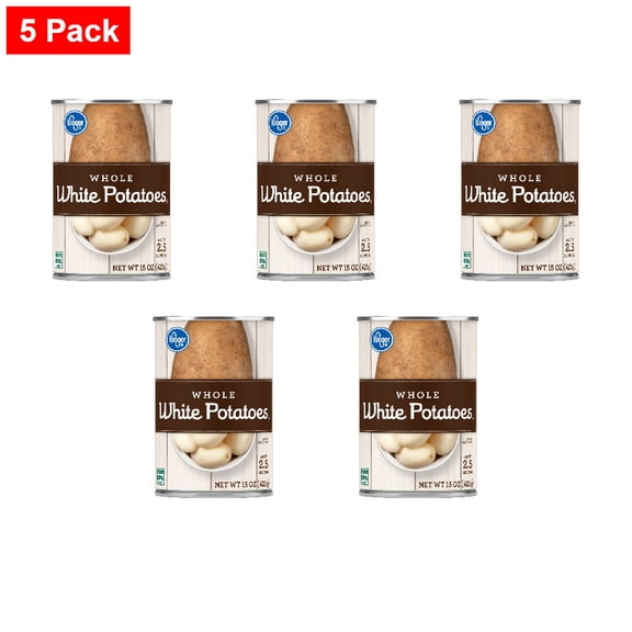 Kroger Whole White Potatoes 15 oz - 5 Pack