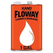 Kano Floway Industrial Cleaner Degreaser Liquid-1 Gallon Can-Single, Solvent Removes Grease, Tar, Carbon, Grime from Auto Parts, Engines, Brakes, Electrical, Machinery, Equipment FL011