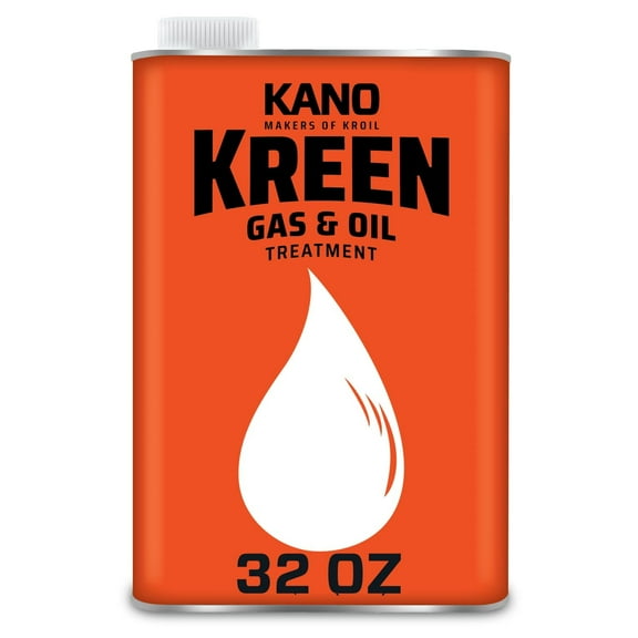 Kano Kreen All-In-One Gas & Oil Treatment (Liquid-1 Quart Can-Single), Engine Additive to Restore Lost Power, Fuel Injector System Cleaner For Improved Mileage (KR161)