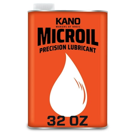 Kroil Microil Precision Lubricant (Liquid-1 Quart Can-Single), Multipurpose Drip Oil for Long-Lasting Instrument Lubrication on Bearings, Firearms, Hinges, Chains, Small Mechanisms (MC161)