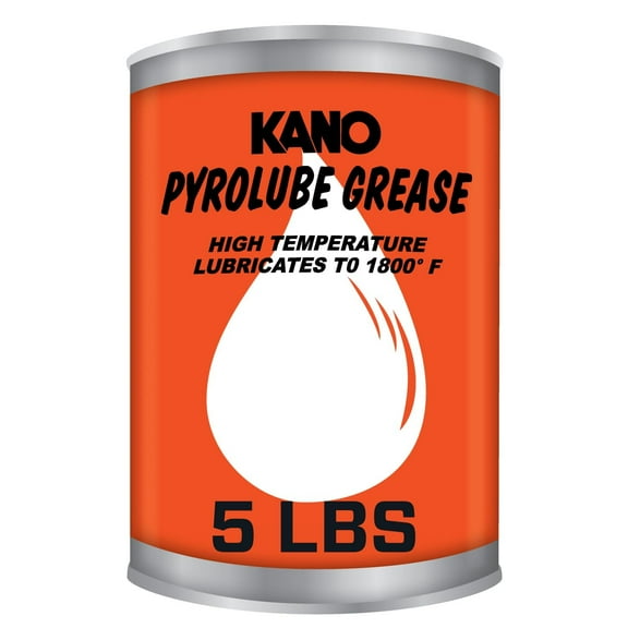 Kroil Pyrolube High Temperature Lubricant (Grease-5lb Can-Single), Industrial Strength Graphite Formula for Furnaces, Ovens, Kilns, Gears, Bearings, Glides (PG5P3)
