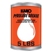 Kroil Pyrolube High Temperature Lubricant Grease-5lb Can-Single, Industrial Strength Graphite Formula for Furnaces, Ovens, Kilns, Gears, Bearings, Glides PG5P3