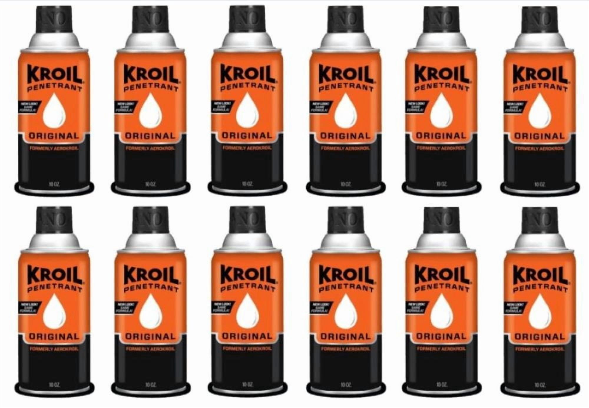 Kroil AeroKroil 165745 Machine & Tool Lubricant Aerosol Can, 10 oz (12 ...