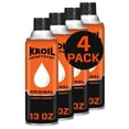 thumbnail image 1 of Kroil Original Penetrating Oil Aerosol Spray-13oz Can-Case of 4  Penetrant for Rusted Bolts, Metal, Hinges, Chains, Moving Parts  Rust, Corrosion Inhibitor AZKS132C4, 1 of 6