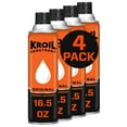 thumbnail image 1 of Kroil Original Penetrating Oil (Aerosol Spray-16.5oz Can-Case of 4), Penetrant for Rusted Bolts, Metal, Hinges, Chains, Moving Parts, Rust, Corrosion Inhibitor (AZKS162C4), 1 of 7