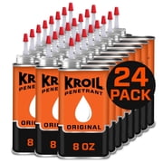 Kroil Original Penetrating Oil Drip-8oz Can-Case of 24, Penetrant for Rusted Bolts, Metal, Hinges, Chains, Moving Parts, Rust, Corrosion Inhibitor KL081C
