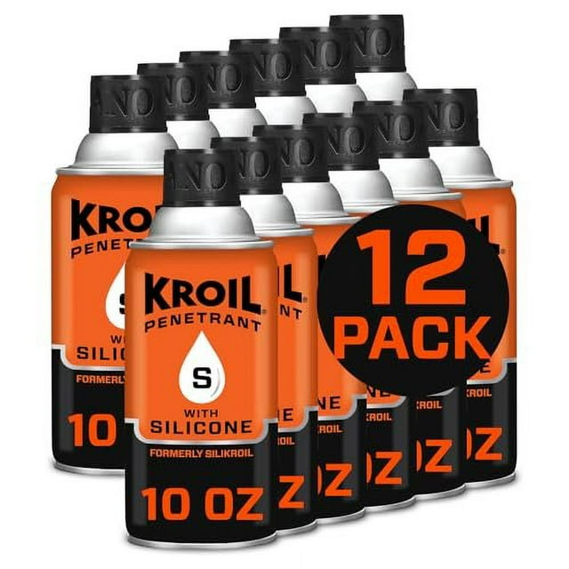 Kroil Oil with Silicone Aerosol Spray10oz CanCase of 12