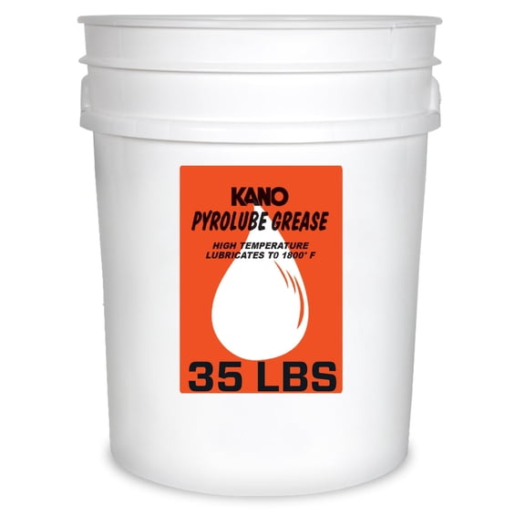 Kroil Pyrolube High Temperature Lubricant (Grease-35lb Can-Single), Industrial Strength Graphite Formula for Furnaces, Ovens, Kilns, Gears, Bearings, Glides (PG353)