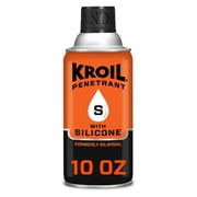 Kroil Penetrating Oil with Silicone Aerosol Spray-10oz Can-Single, Penetrant for Rusted Bolts, Metal, Lubricant for Hinges, Chains, Moving Parts SK102