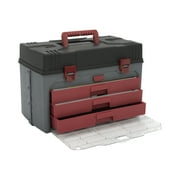 Krome Gun Center Toolbox Cleaning Kit, 66-Cleaning Tools, Black/Gray/Red