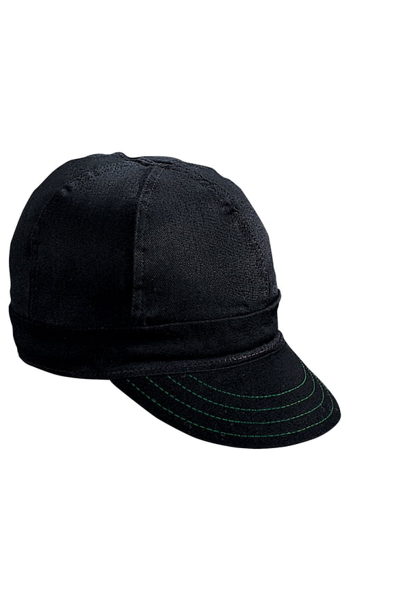 Kromer Black Welder Welder Cap, Cotton, Length 5, Width 6 3PK