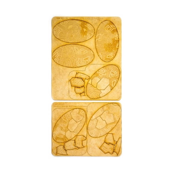 Kromlech Dvergr Spaceship - 90x52mm Oval Base Toppers New