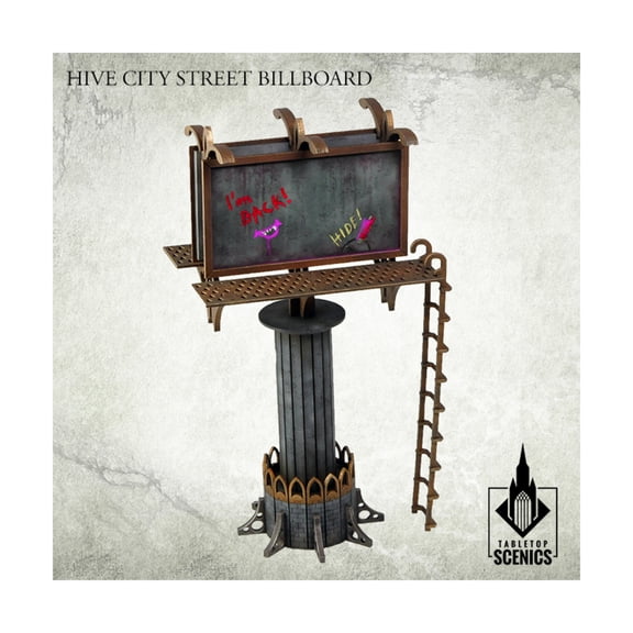 Kromlech Hive City Street Billboard New