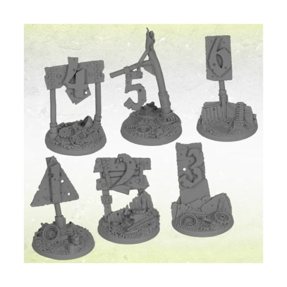 Kromlech Junk City Objective Markers New
