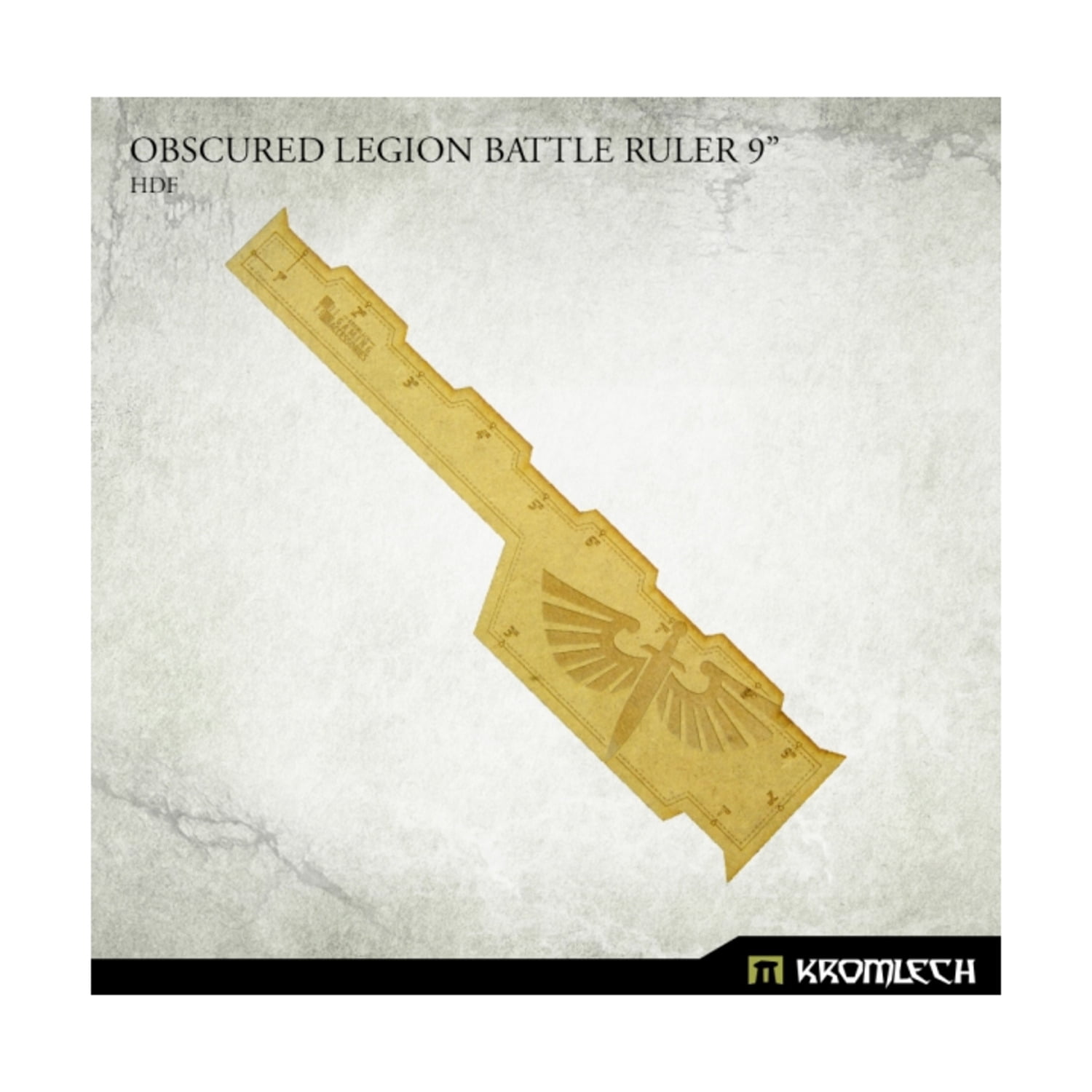 Kromlech Obscured Legion Battle Ruler - Brown New - Walmart.com
