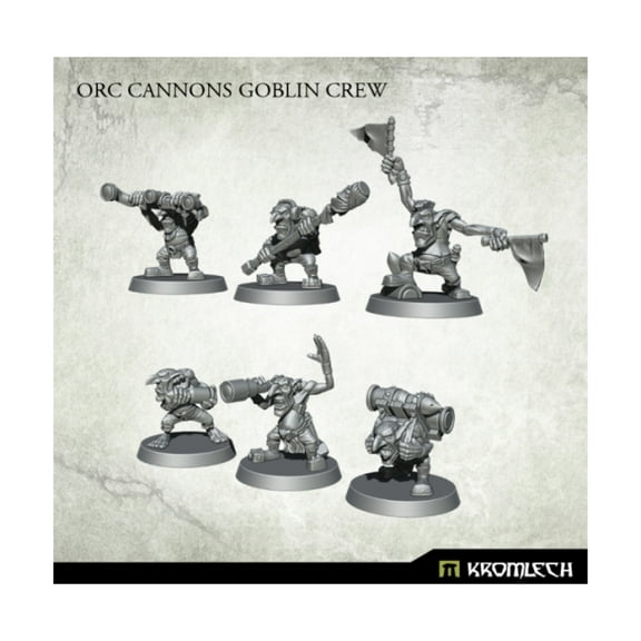 Kromlech Orc Cannon Goblin Crew New