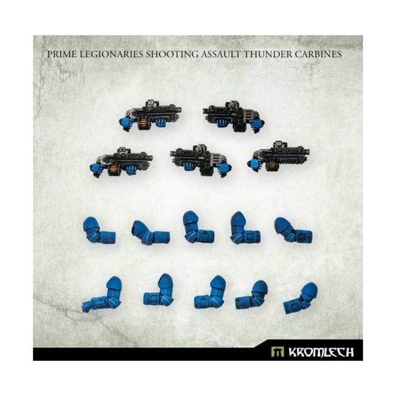 Kromlech Prime Legionaries Shooting Assault Thunder Carbines New