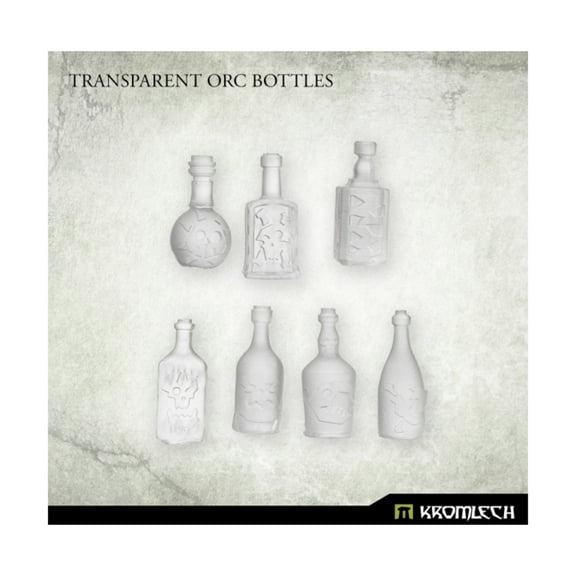 Kromlech Transparent Orc Bottles New