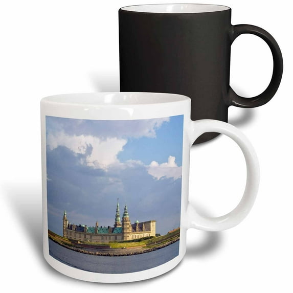3drose, Kronborg Castle, Helsingor, Zealand, Denmark - Eu07 Dbn0045 - David Barnes, 11oz Magic Transforming Mug