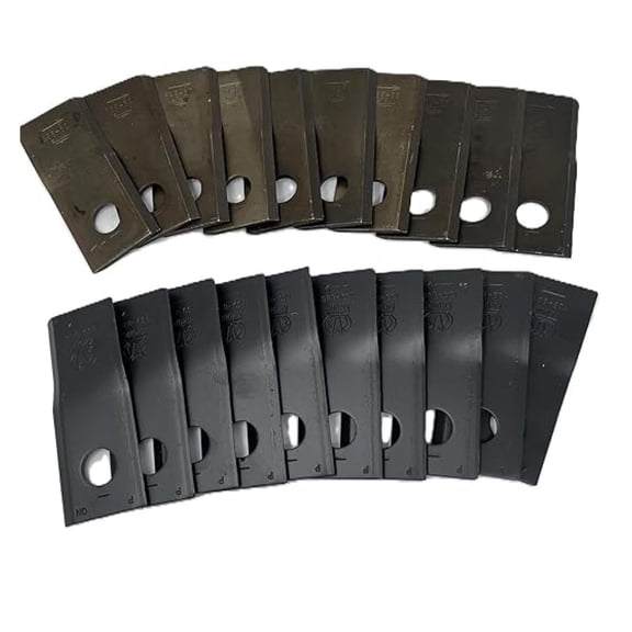 Krone Disc Mower Blade Set of 20 Blades for AM, AMR, and EasyCut Disc Mowers