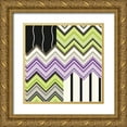 thumbnail image 1 of Kroner, Janelle 20x20 Gold Ornate Wood Framed with Double Matting Museum Art Print Titled - Jazzed 1, 1 of 4