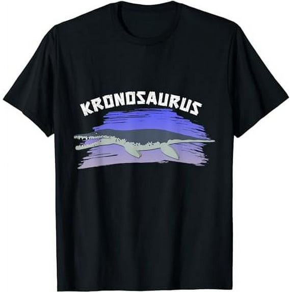 Kronosaurus Color Splash Design T-Shirt