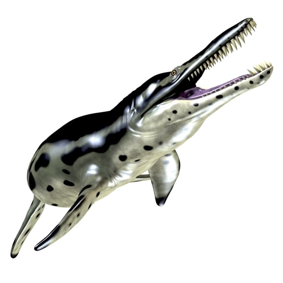 Kronosaurus is a large pliosaur reptile that lived in Cretaceous seas Poster Print
