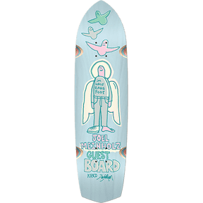 Krooked Meinholz Guest Zig Zagger Skateboard Deck 8.62
