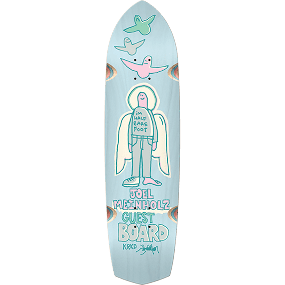 Krooked Meinholz Guest Zig Zagger Skateboard Deck 8.62
