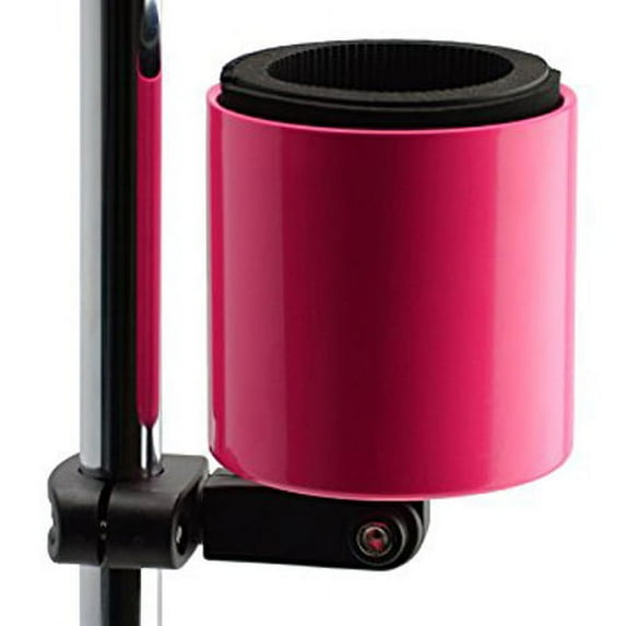 Kroozercups Deluxe Bicycle Cup Holder 2.0 in Hot Pink