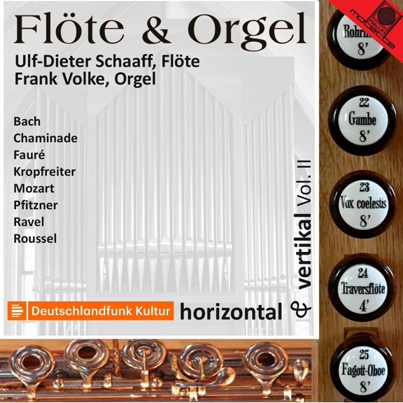 UL-DIETER SCHAAFF, FRANK VOLKE Flte & Orgel: Horizontal U.Vertikal 2 (CD)
