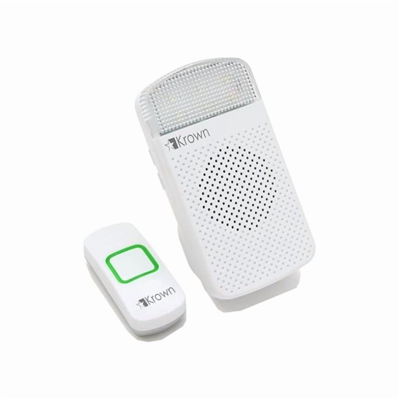 Krown KM-DBKIT360 Lookout Sidekick Receiver & Wireless Push Button Doorbell Transmitter