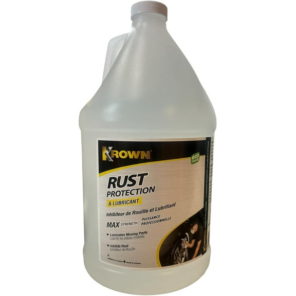 Krown, Rust Inhibitor, Rust Proofing, Anti-Rust Coating, Corrosion Protection, Automotive Undercoating, Truck & Car Rust Prevention, Self-Healing, No Solvents, Underbody Protection (1 Gallon)