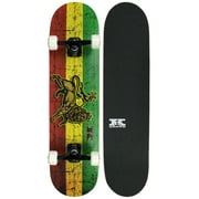 Krown Skateboard Pro Trinity Rasta Complete