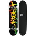 thumbnail image 1 of Krown Skateboard Rookie Rasta Script Complete, 1 of 4