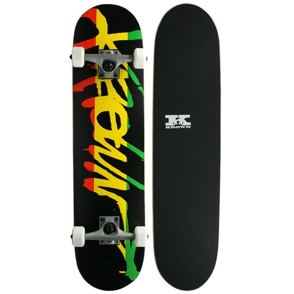 Krown Skateboard Rookie Rasta Script Complete