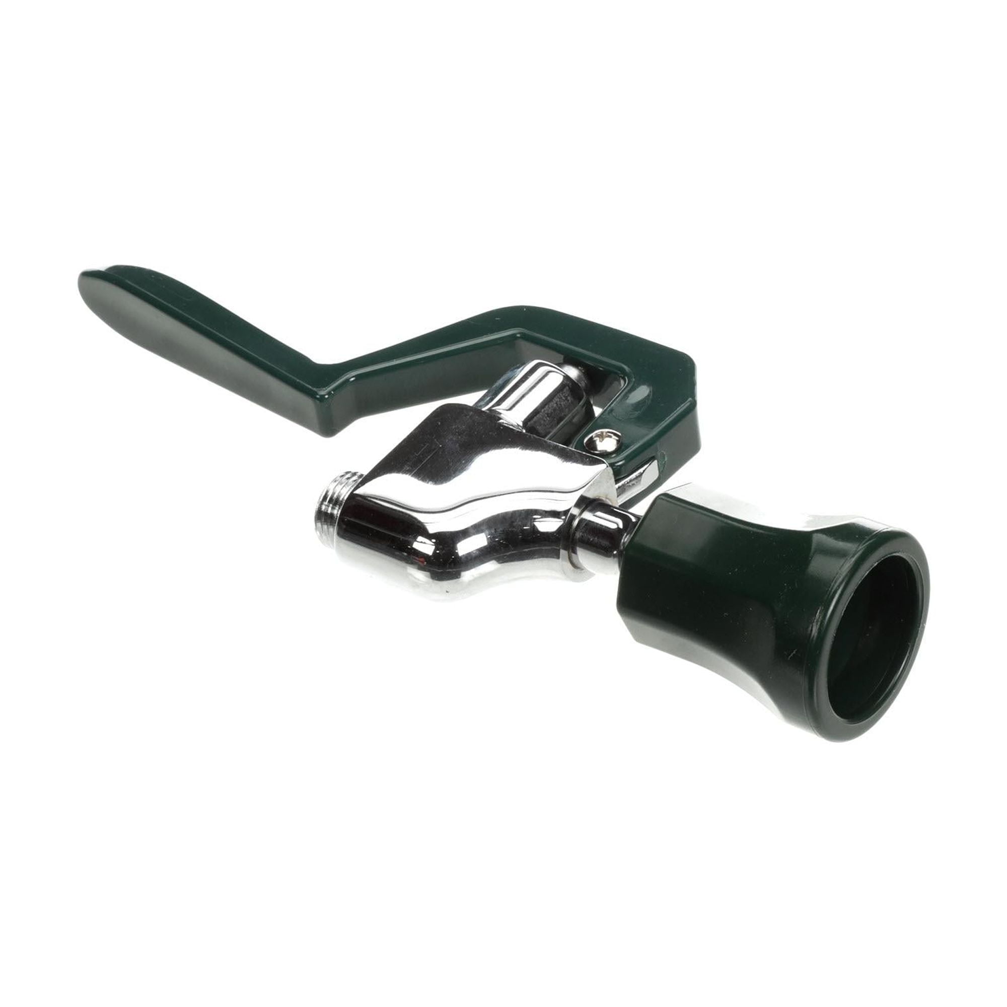 Chrome Pre-Rinse Spray Valve with Green Handle